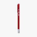 ACS06609 - iPhone 15 Pro Max Case Classic C1 (MagFit) in ruby showing the side with volume controls