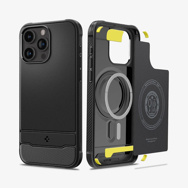 iPhone 15 Series - Rugged Armor (MagFit) Back Cover Case