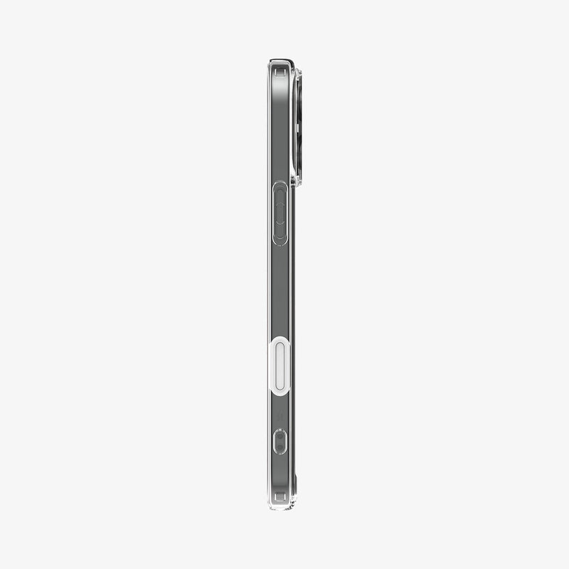 ACS08505 - iPhone 16 Pro Max Case Ultra Hybrid T (MagFit) in White showing the side