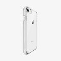 042CS20927 - iPhone 8 Series Ultra Hybrid Case in Crystal Clear showing the back and side