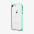 042CS20925 - iPhone 8 Series Ultra Hybrid Case in Mint showing the back, partial side