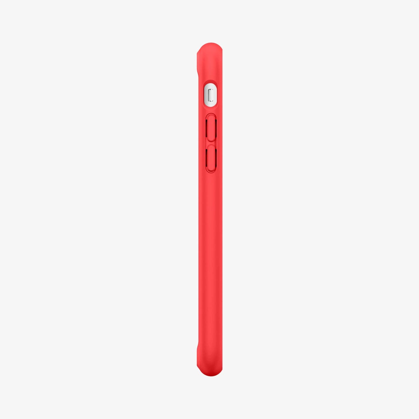 042CS21724 - iPhone 8 Series Ultra Hybrid Case in Red showing the side