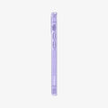ACS01741 - iPhone 12 Mini Case Liquid Crystal Glitter in crystal quartz showing the side with volume controls