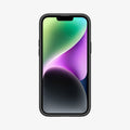ACS04923 - iPhone 14 Plus Case Optik Armor (MagFit) in black showing the front