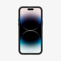 ACS04993 - iPhone 14 Pro Case Optik Armor (MagFit) in black showing the front
