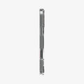 ACS08142 - iPhone 16 Pro Case Ultra Hybrid S (MagFit) in Crystal Clear showing the side