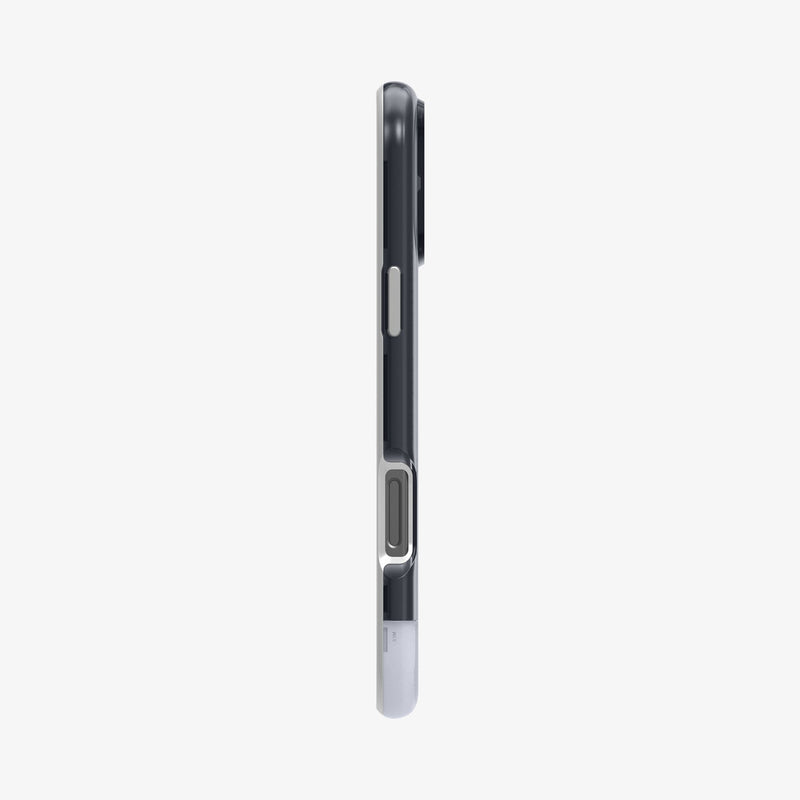 ACS08018 - iPhone 16 Pro Max Case Classic C1 (MagFit) in Graphite showing the side