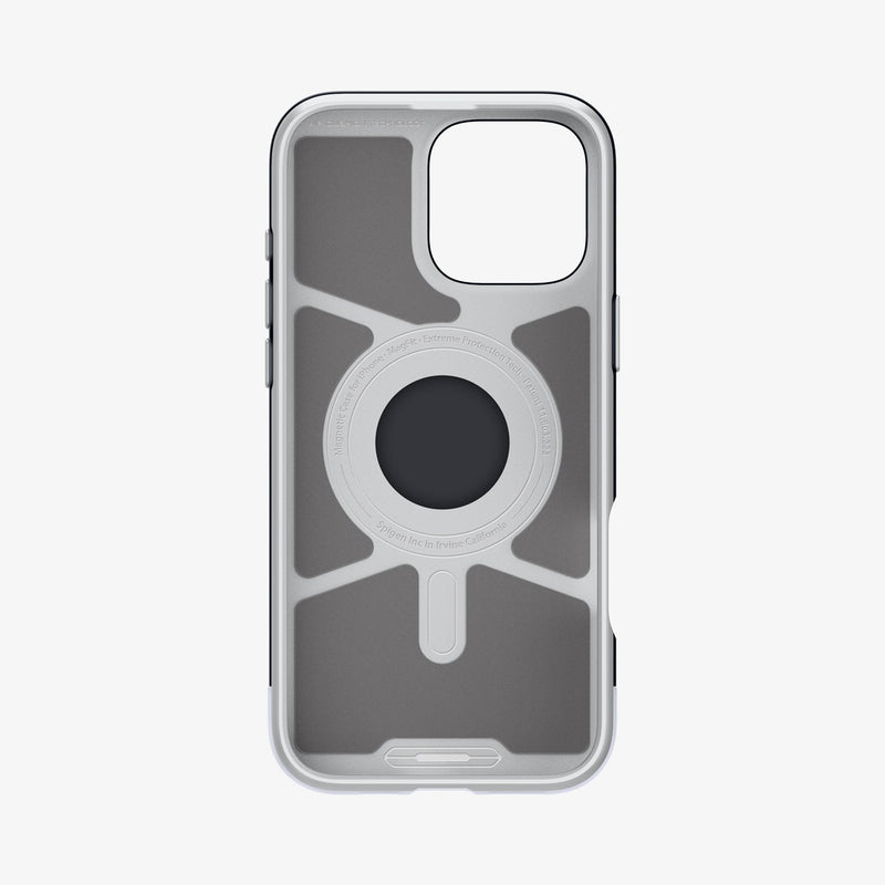 ACS08018 - iPhone 16 Pro Max Case Classic C1 (MagFit) in Graphite showing the inner case