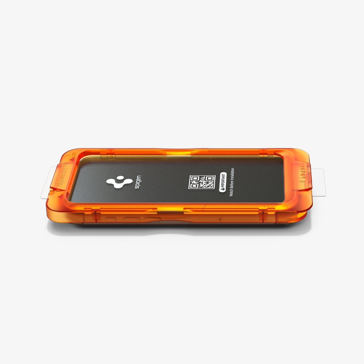 AGL10099 - iPhone 17 Pro Max - Glas.tR AlignMaster S showing case