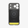 ACS09887 - iPhone 17 Pro Max Rugged Armor (MagFit) in Gray showing inside