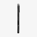ACS09975 - iPhone 17 Rugged Armor (MagFit) in Matte Black showing the side with volume buttons