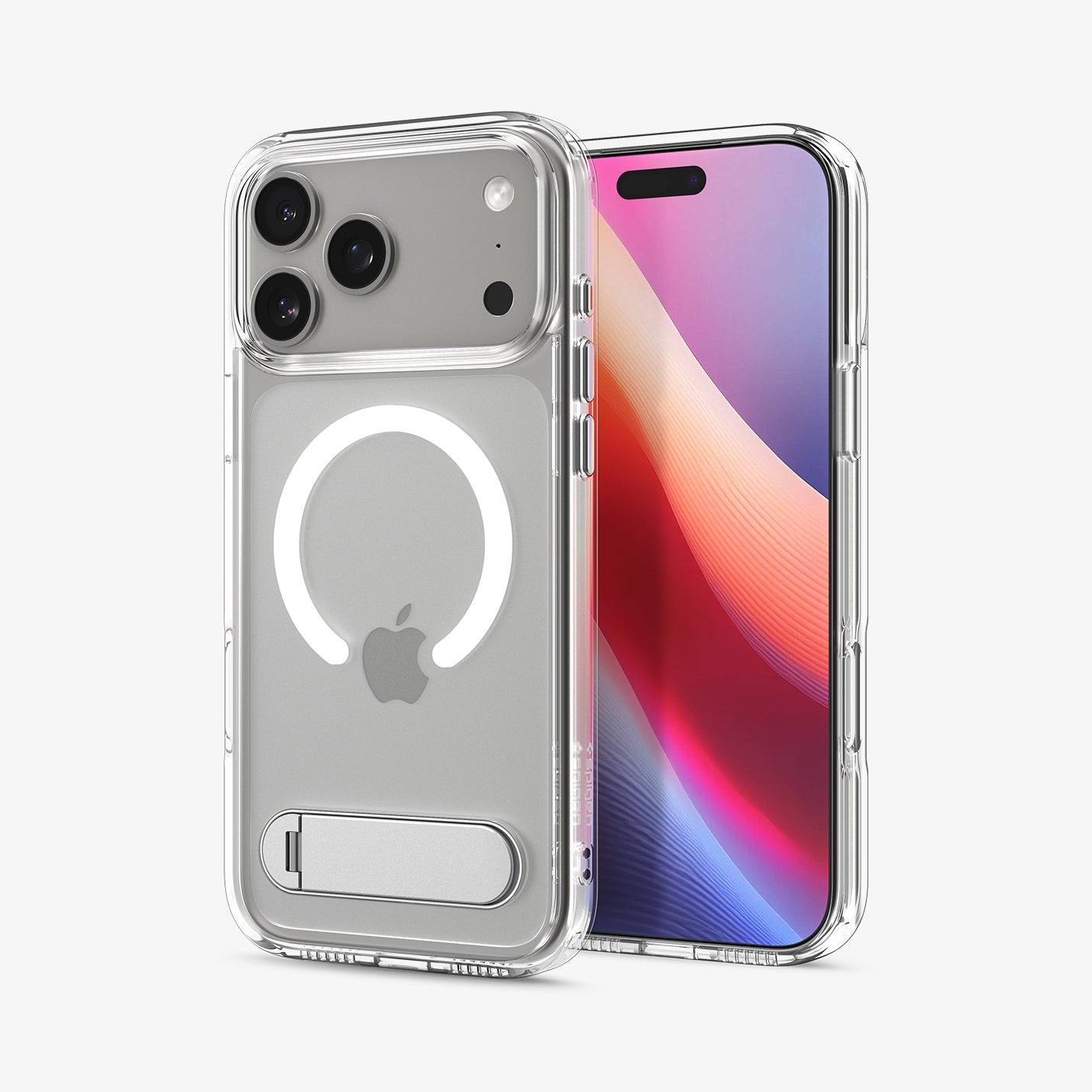 ACS09946 - iPhone 17 Pro Case Ultra Hybrid S (MagFit) showing the back and front