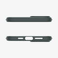 ACS06792 - iPhone 15 Case Liquid Air in abyss green showing the top and bottom