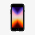 ACS04353 - iPhone 8 Series Ultra Hybrid Case in Frost Black showing the front