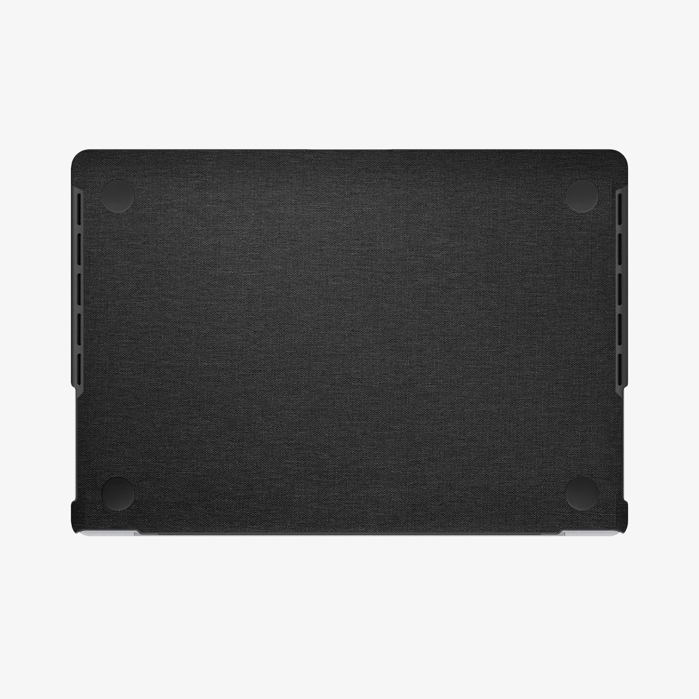 ACS04211 - MacBook Pro 16-inch Case Urban Fit in Black showing the bottom