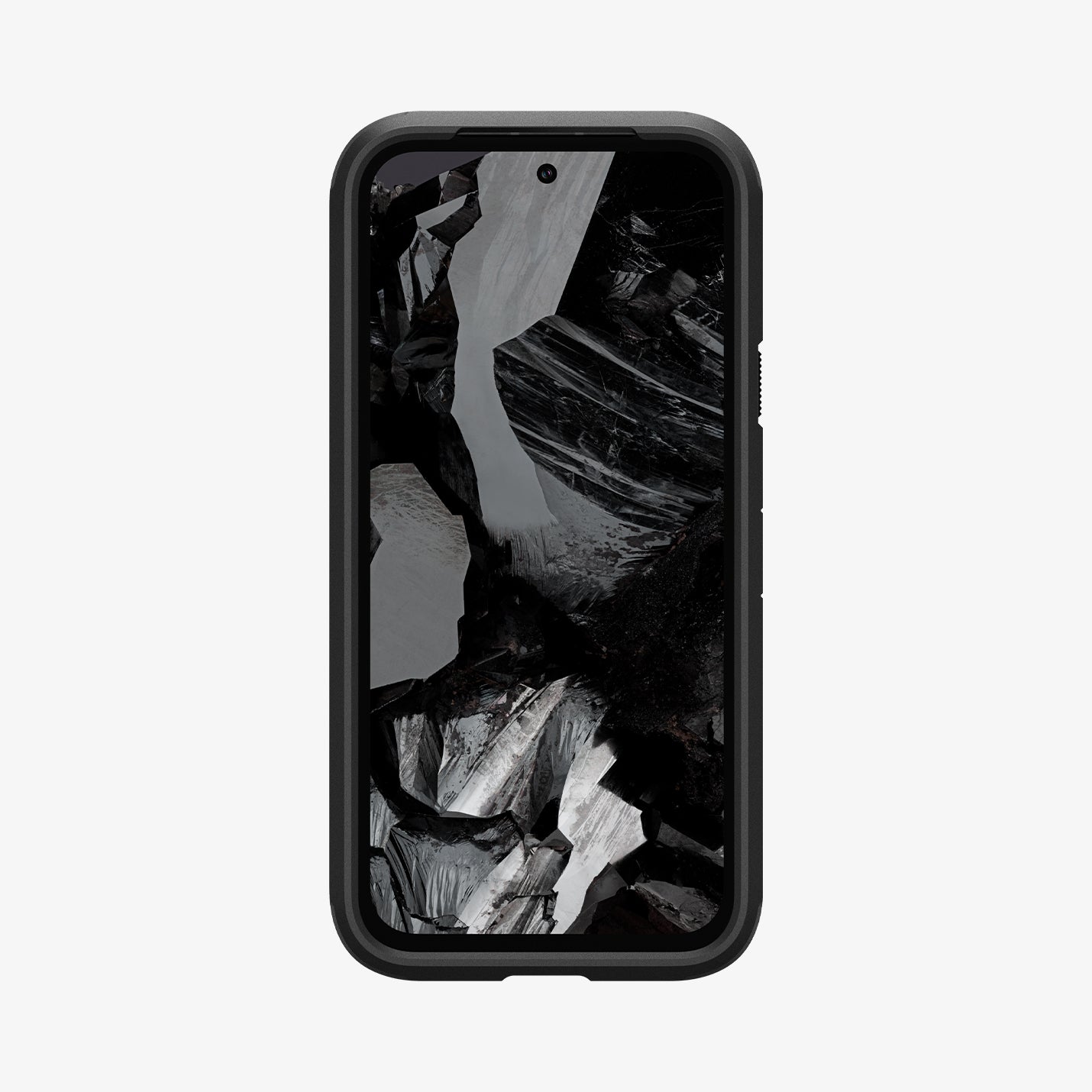 ACS07265 - Pixel 8a Case Tough Armor in Metal Slate showing the front