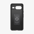 ACS06288 - Pixel 8 Case Thin Fit in black showing the inside of case