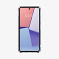 ACS06278 - Pixel 8 Case Ultra Hybrid in crystal clear showing the front