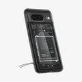 ACS06279 - Pixel 8 Case Ultra Hybrid Zero One showing the back and side