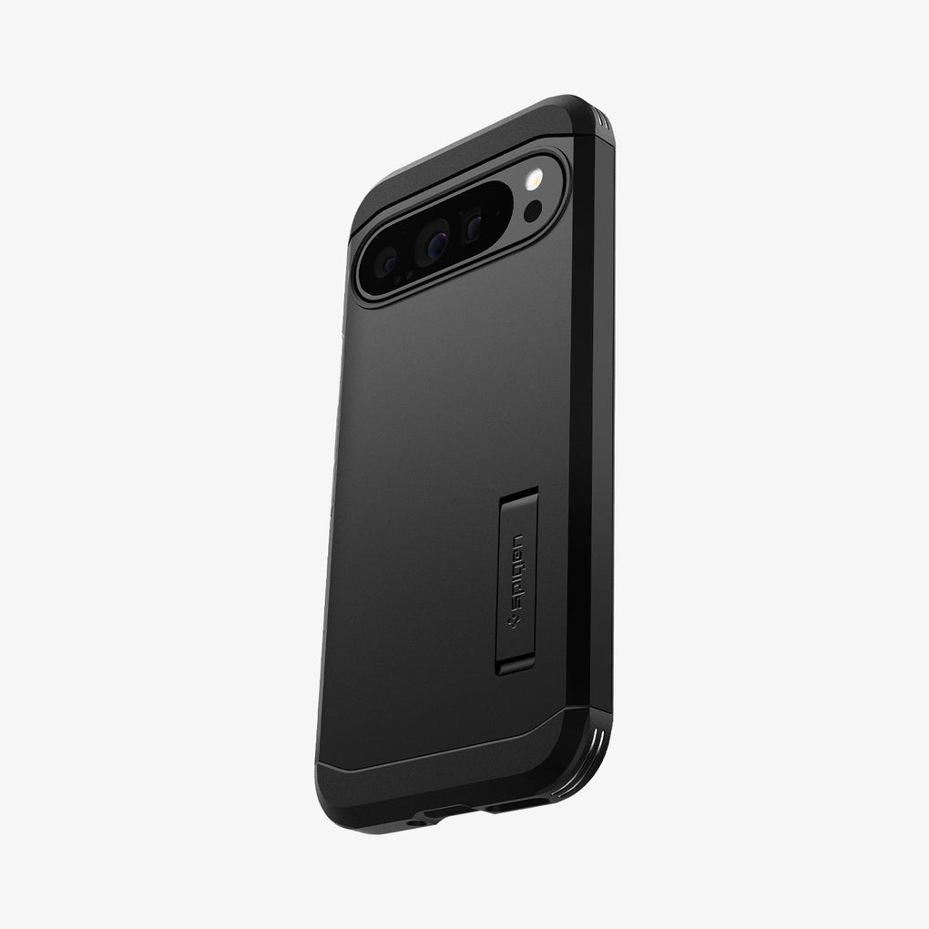 ACS07726 - Pixel 9 Pro XL Case Tough Armor in Black showing the back and partial side