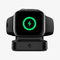 000CH25522 - Apple Watch ArcField Wireless Charger PF2002 in black showing the front with apple watch charging
