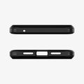 ACS03462 - Pixel 6 Pro Case Tough Armor in gunmetal showing the top and bottom with precise cutouts