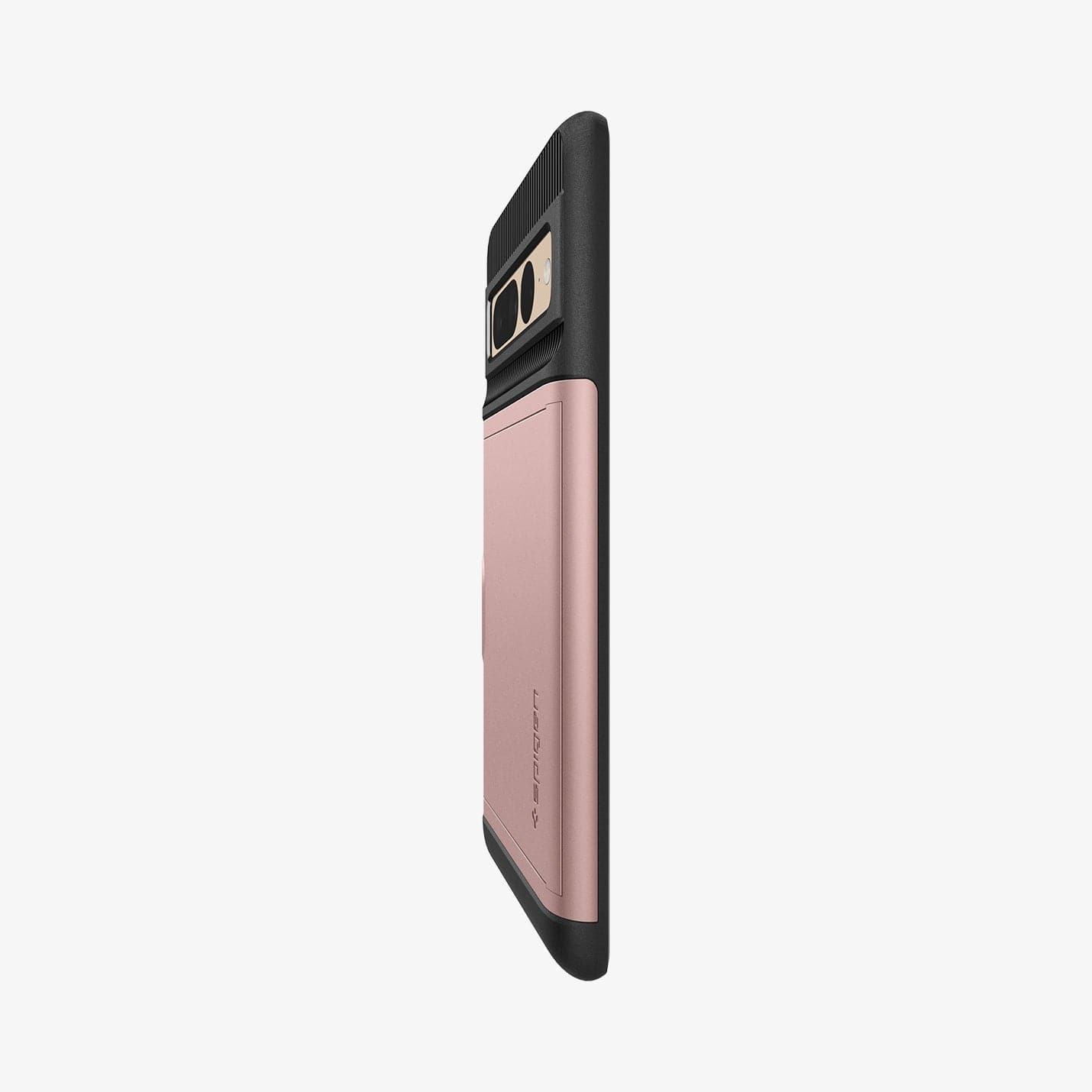 ACS04732 - Pixel 7 Pro Case Slim Armor CS in rose gold showing the side and partial back