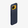 ACS09066 - Pixel 9a Case Nano Pop (MagFit) in blueberry navy showing the  back and side
