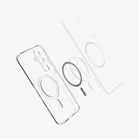 Galaxy S24 Series -  Back Cover Case Ultra Hybrid Metal Ring (MagFit)