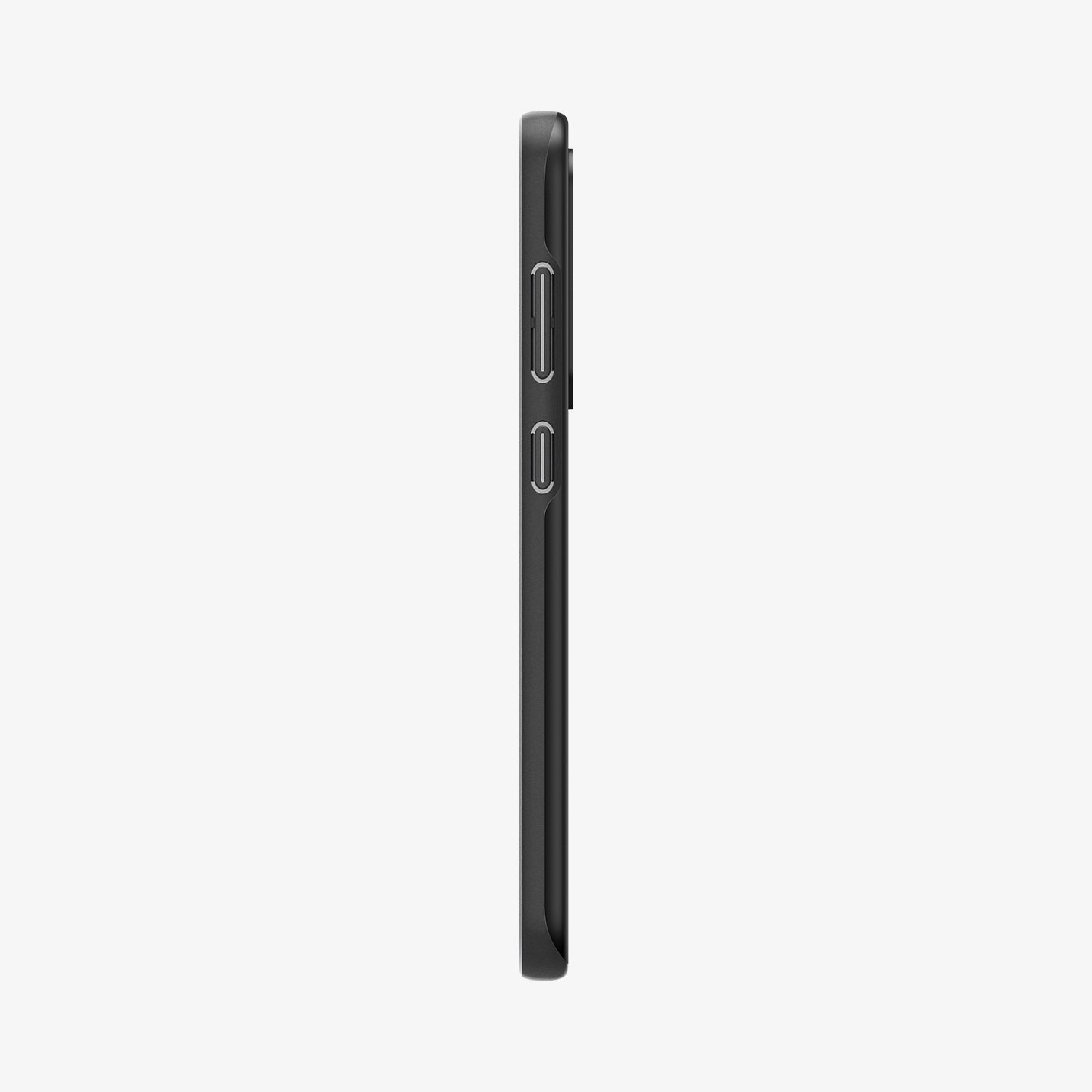 ACS06363 - Galaxy S23 FE Case Thin Fit in black showing the side