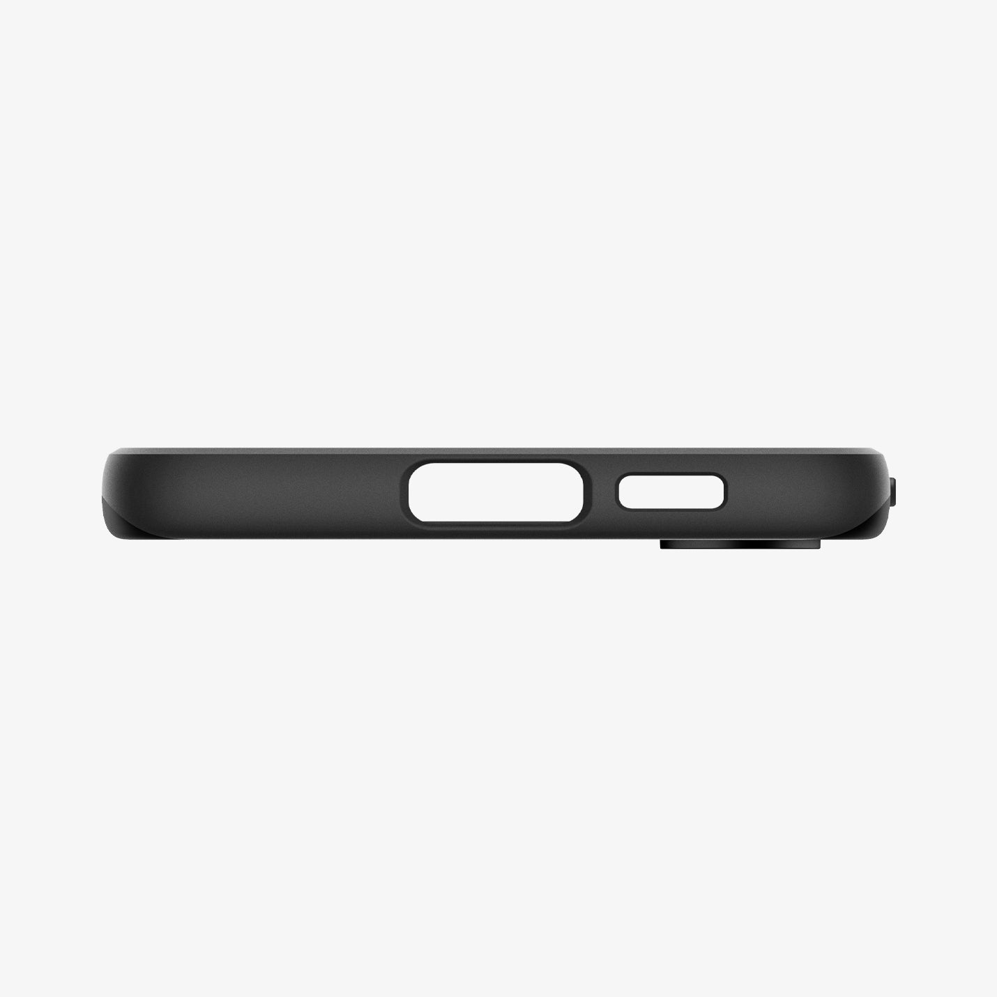 ACS06363 - Galaxy S23 FE Case Thin Fit in black showing the bottom