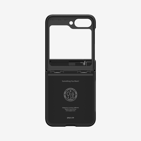 ACS07849 - Galaxy Z Flip 7 FE Case Tough Armor Pro in Black showing the inner case