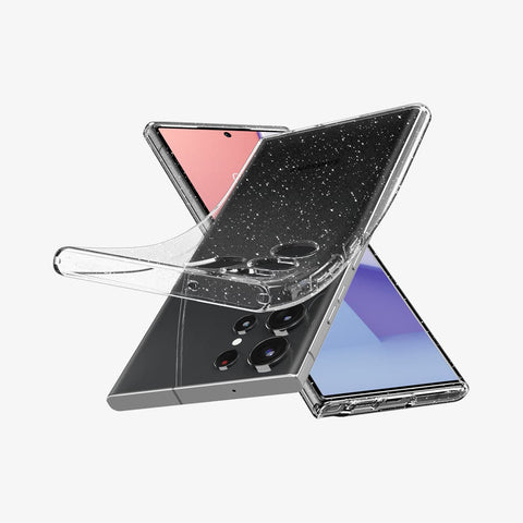 Galaxy S23 Series - Back Cover Case Liquid Crystal Glitter