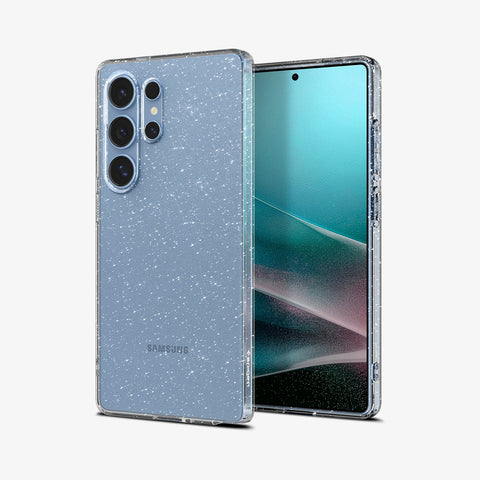 Galaxy S25 Series - Liquid Crystal Glitter Back Case Cover