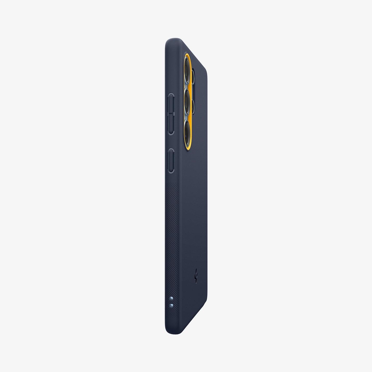 ACS09056 - Galaxy S25 Ultra Case Nano Pop (MagFit) in Blueberry Navy showing the partial back and side