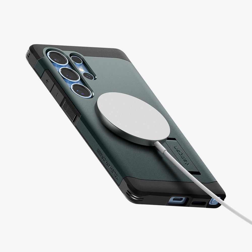 Armor Case Spigen Tough Armor Wireless Charging Galaxy S25 Series Case  Tough Armor AI (MagFit)