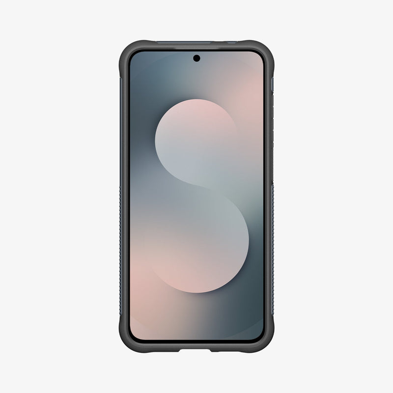 ACS10022 - Galaxy S25 FE Slim Armor (MagFit) in Metal Slate showing the front