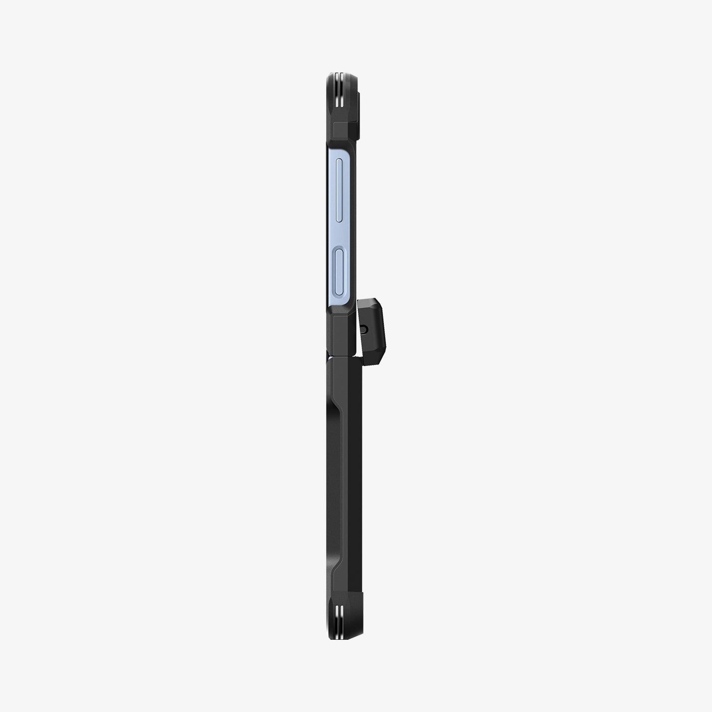 ACS09807 - Galaxy Z Flip 6 Series Tough Armor Pro (MagFit) in black showing the side