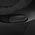 ACP09183 ??Tesla Model Y Car Trash Bin in black showing installed inside of car