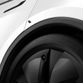 ACP11370 - Universal Tire Valve Stem Cap | VS100TS/R in silver shown installed on a vehicle wheel, blending seamlessly with the rim for a clean, low-profile look.