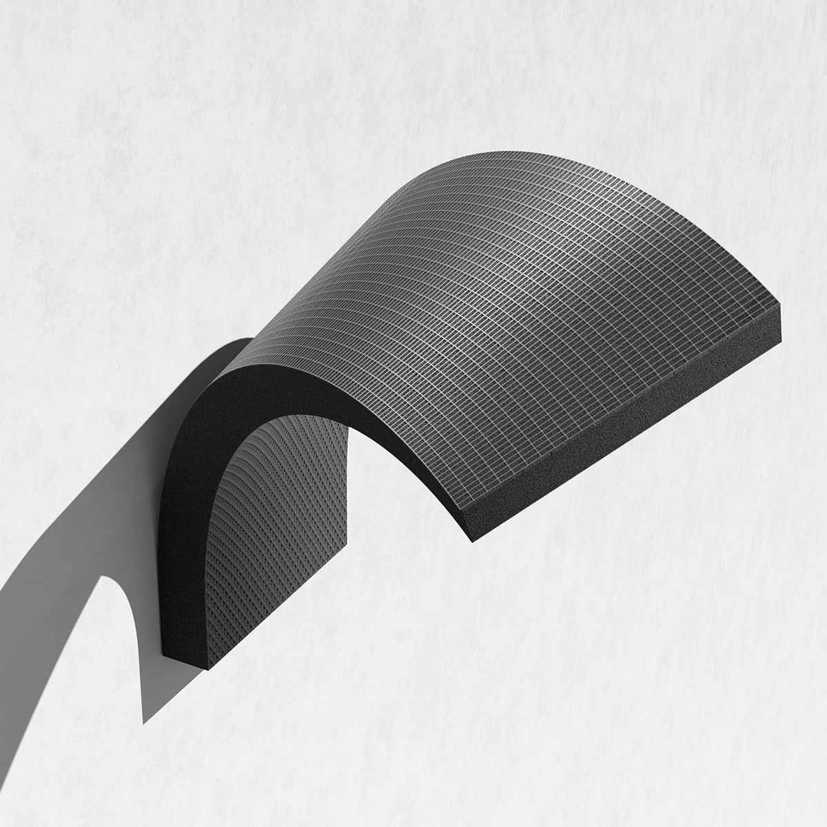 ACP10400 - Garage Wall Protector | WP100 showing the partial back, side and front