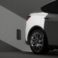 ACP10400 - Garage Wall Protector | WP100 showing the wall protector against the vehicle's back
