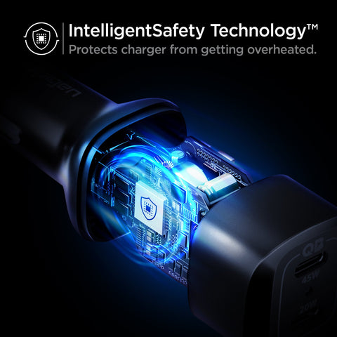 ArcStation™ Dual Port USB-C Car Charger | 65W