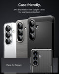 AGL11082 - Galaxy S26 Plus Optik EZ Fit Lens Pro Protector showing case friendly. mix and match with spigen cases for seamless protection