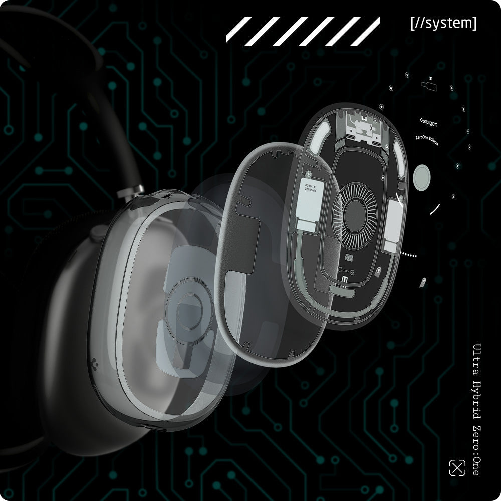AirPods Max Series Case Ultra Hybrid Pro Zero One - Spigen.com