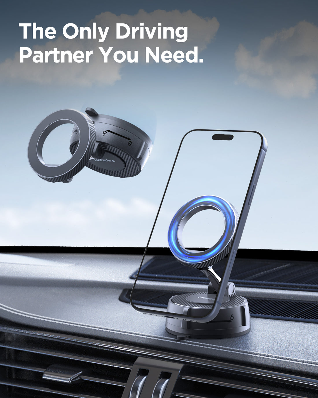 Magnetic Dashboard Car Mount | MFT36-1