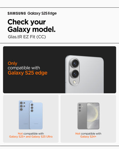 Galaxy S25 Edge - GLAS.tR EZ Fit Pro