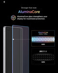 AGL11081 - Galaxy S26 Plus GLAS.tR EZ Fit Pro | Privacy showing aluminacore glass strengthens your display for maximized protection