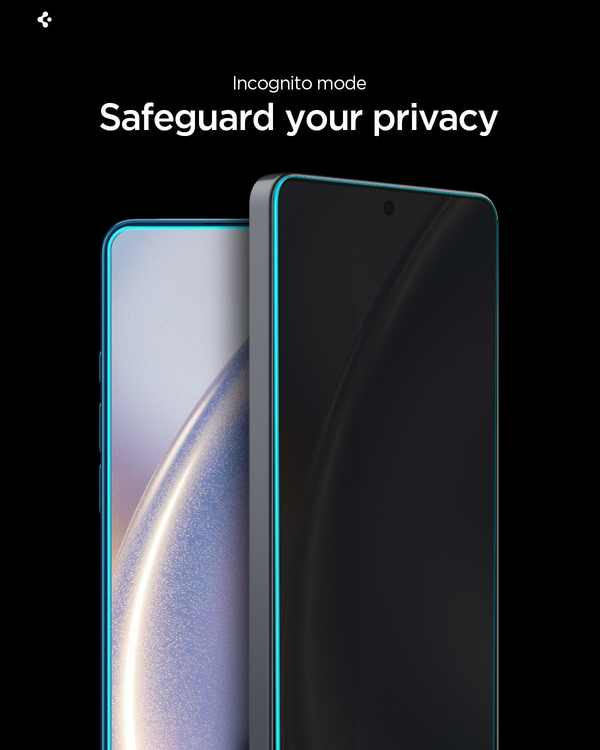 AGL11070 - Galaxy S26 Ultra GLAS.tR EZ Fit Pro | Privacy showing incognito mode. safeguard your privacy