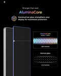 AGL11070 - Galaxy S26 Ultra GLAS.tR EZ Fit Pro | Privacy showing aluminacore glass strengthens your display for maximized protection